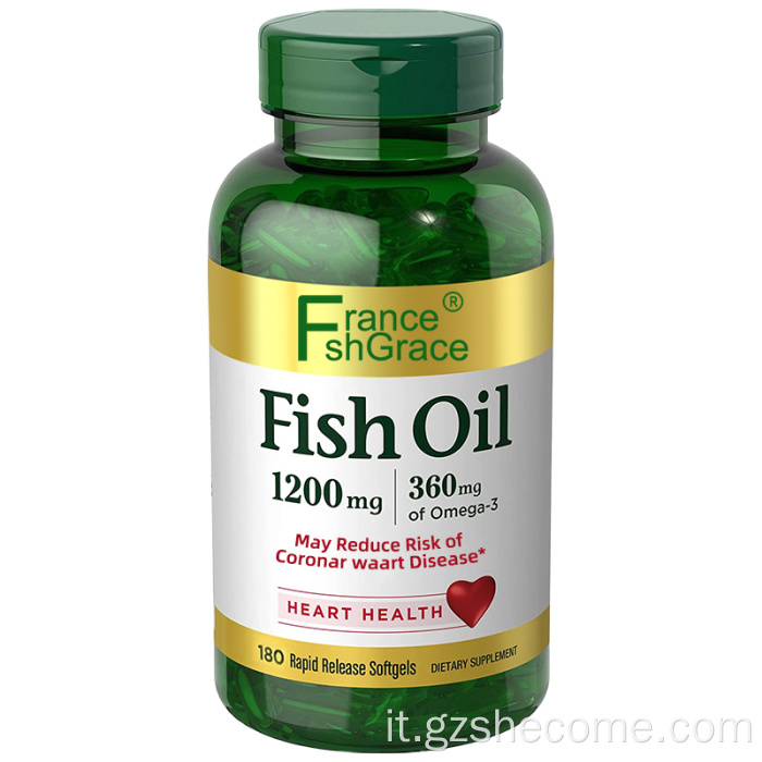 Omega3 EPA Fish Oil supporta Immune Omega3 Softgels